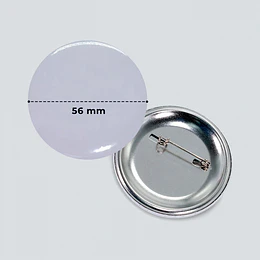 Chapas circular de 56 mm