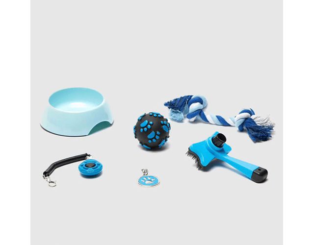 Kulcan Azul Kit Para Perro Juguetes Y Accesorios