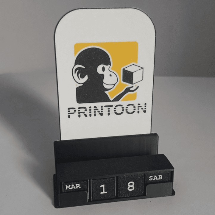 Kit Calendario cubos - Logo / Eslogan 2