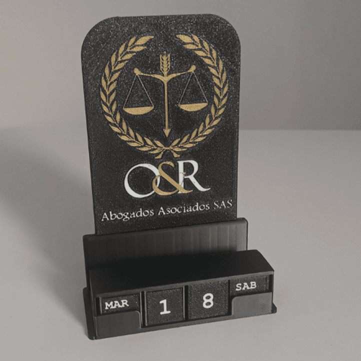 Kit Calendario cubos - Logo / Eslogan 3