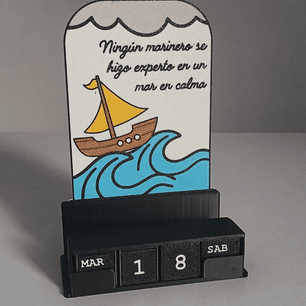 Kit Calendario cubos - Frases