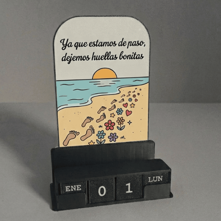 Kit Calendario cubos - Frases 3