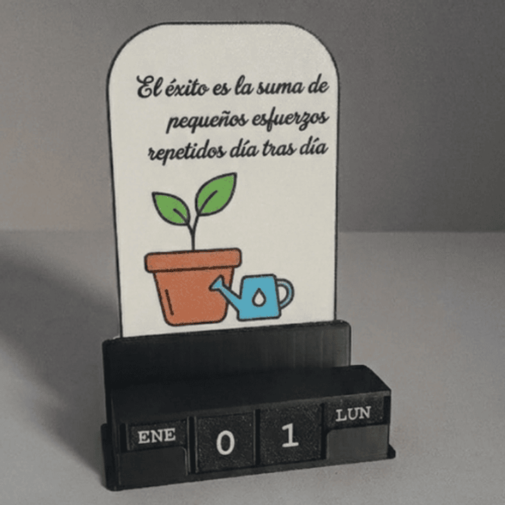 Kit Calendario cubos - Frases 4
