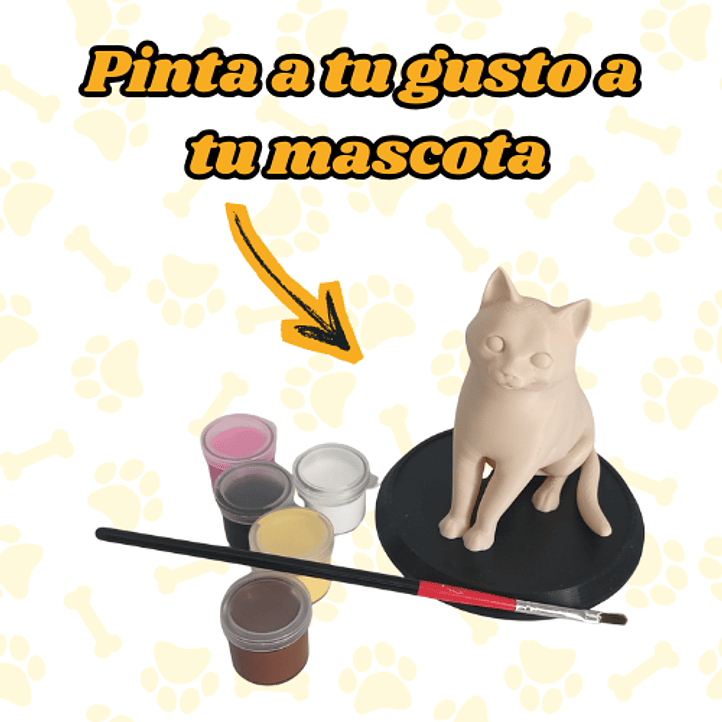 Kit de pintura - Mascota 1