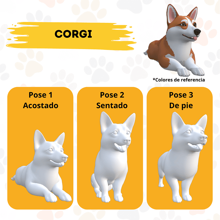 Kit Escultura de mascota - Píntalo tú mismo 8