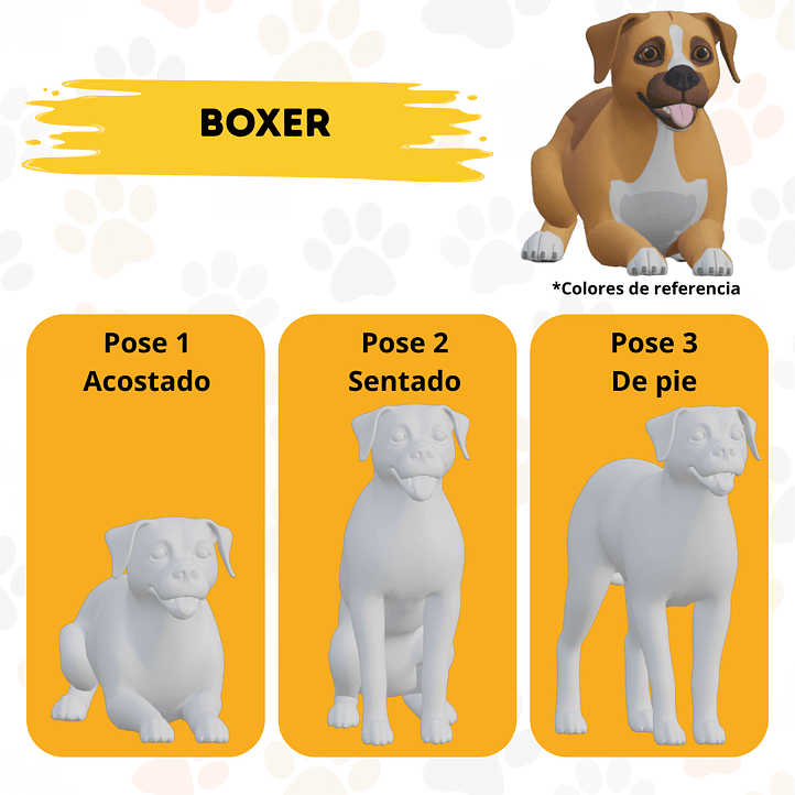 Kit Escultura de mascota - Píntalo tú mismo 9