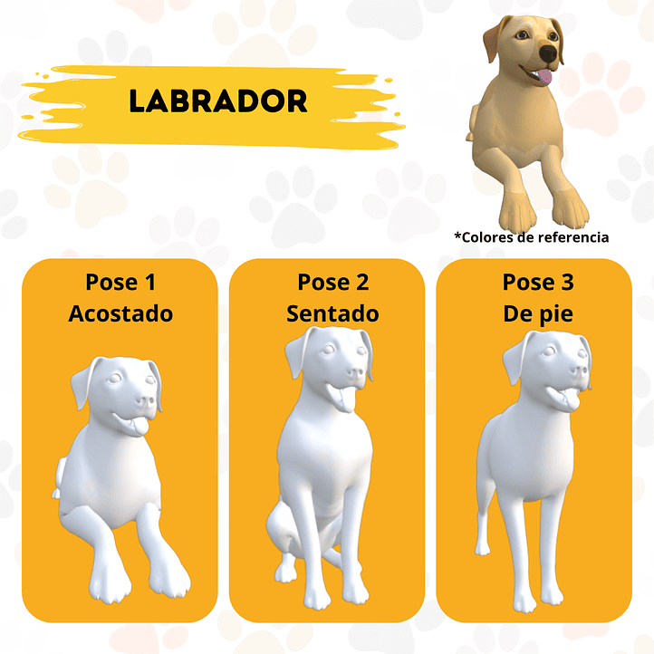 Kit Escultura de mascota - Píntalo tú mismo 14