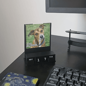 Calendario de cubos - Portaretrato