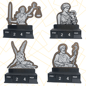 Calendario de cubos - Orígenes Míticos - Profesiones