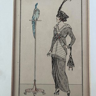 Costumes Parisiens, Robe de Taffetas