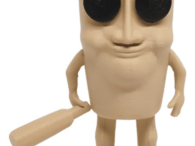 Figura Tung Tung Sahur - Impreso En 3d 1