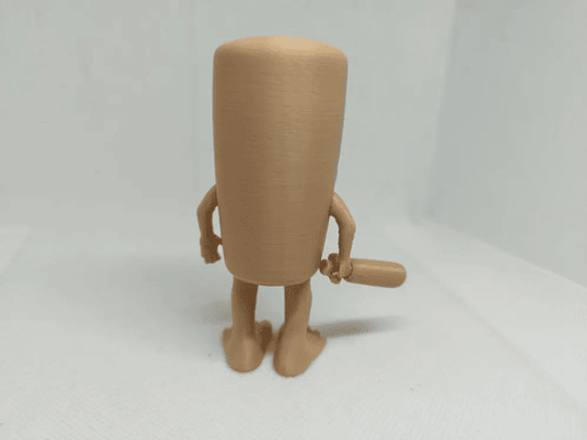 Figura Tung Tung Sahur - Impreso En 3d 3