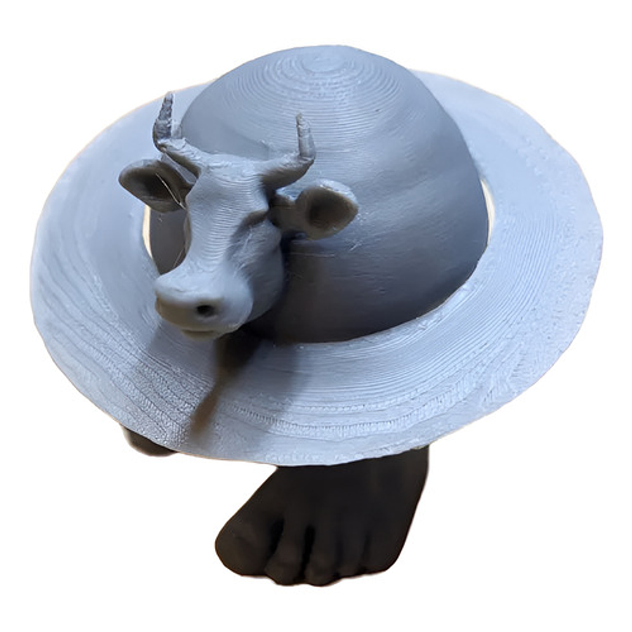 Figura Vaca Saturno Saturnino - Impreso En 3d