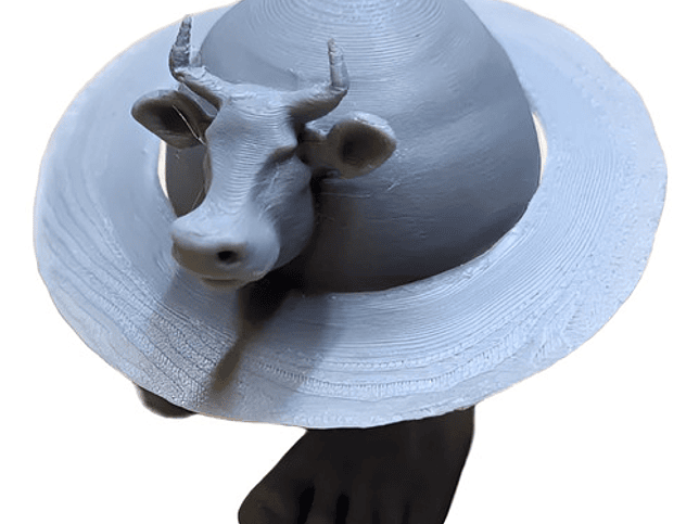 Figura Vaca Saturno Saturnino - Impreso En 3d 1