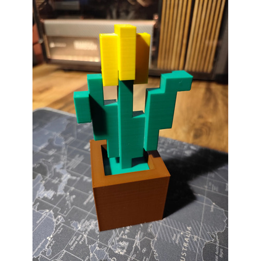 Figura Tulipán Minecraft