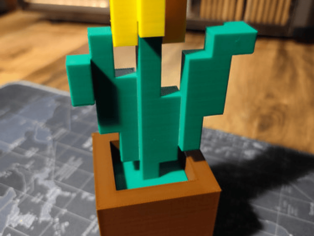 Figura Tulipán Minecraft 2