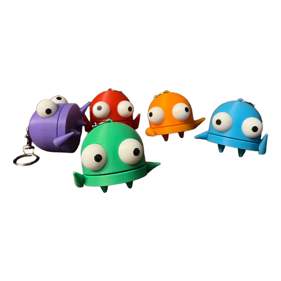 Llavero Robot R.e.p.o (pack 5 Unidades)