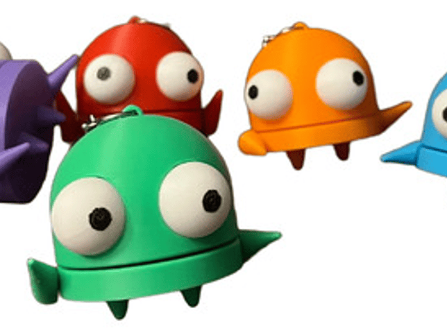 Llavero Robot R.e.p.o (pack 5 Unidades) 1