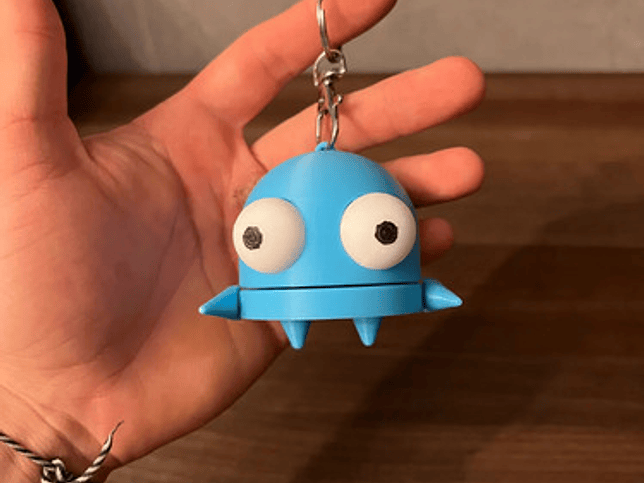 Llavero Robot R.e.p.o (pack 5 Unidades) 3