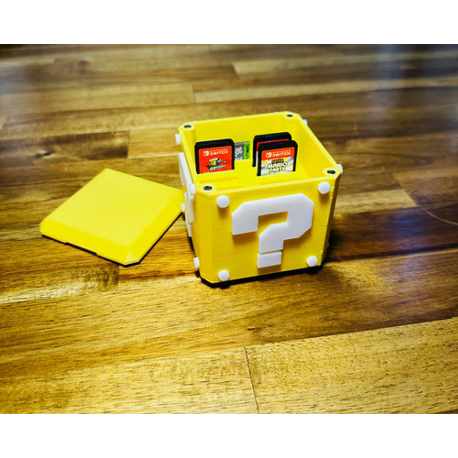 Bloque Super Mario Almacenamiento De Juegos Nintendo Switch