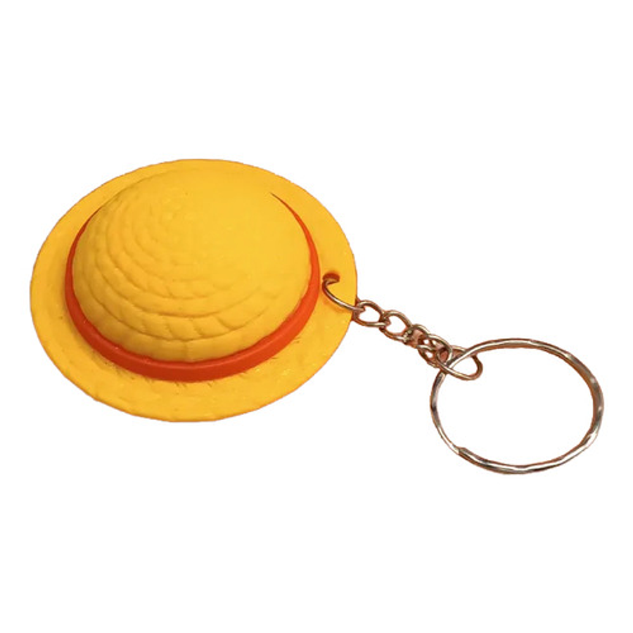 Sombrero De Paja Luffy One Piece - Llavero