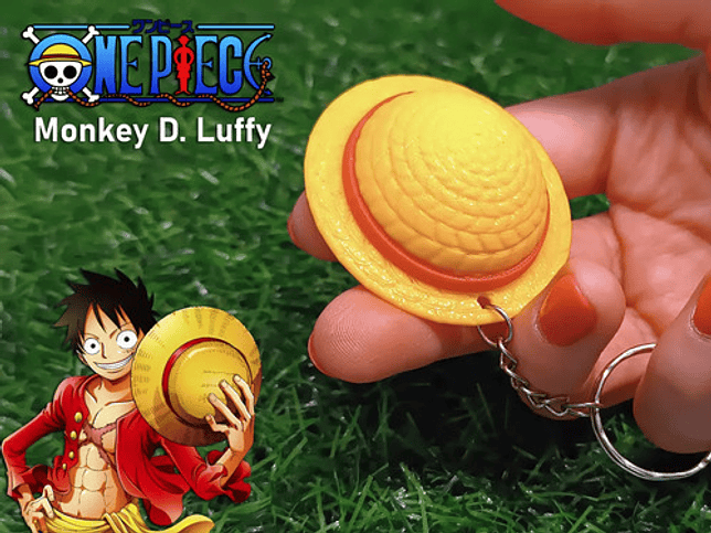 Sombrero De Paja Luffy One Piece - Llavero 2