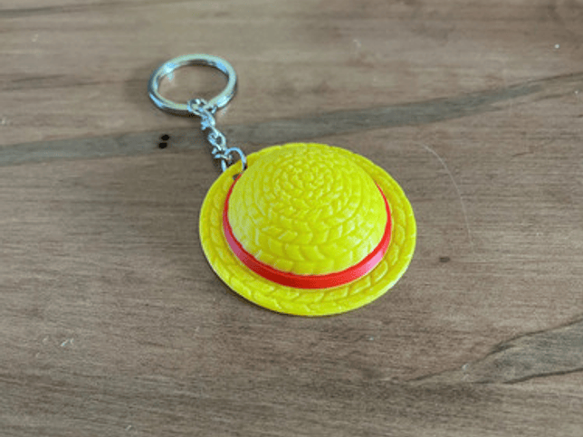 Sombrero De Paja Luffy One Piece - Llavero 3