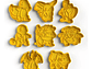 Cortador De Galletas Pokémon (pack 8 Unidades) - Miniatura 1
