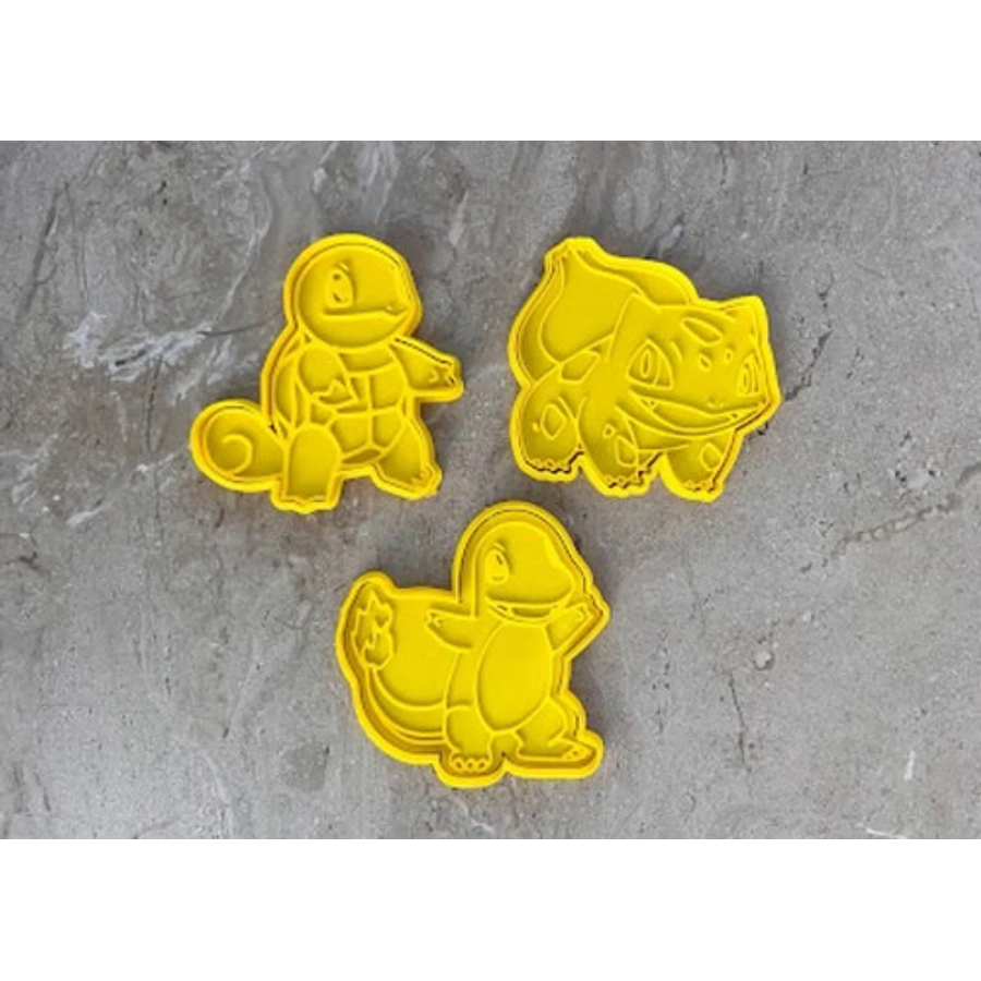 Cortador De Galletas Pokémon (pack 8 Unidades)