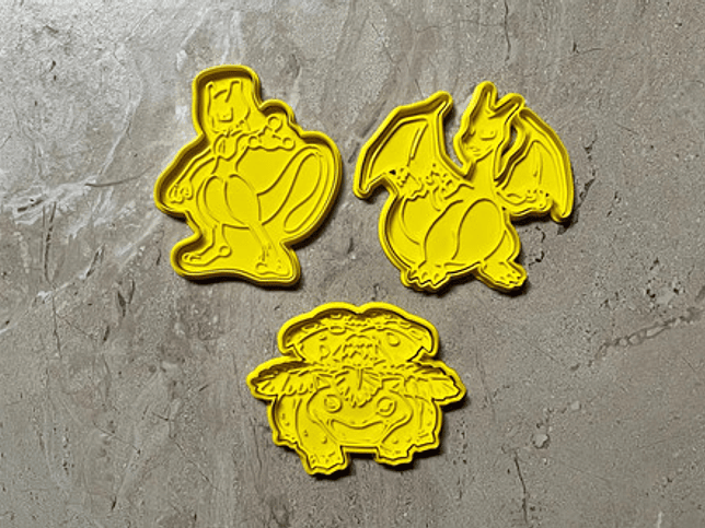 Cortador De Galletas Pokémon (pack 8 Unidades) 3