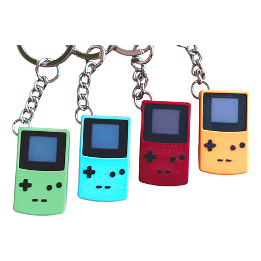 Consola Retro - Llavero (pack 4 Unidades)