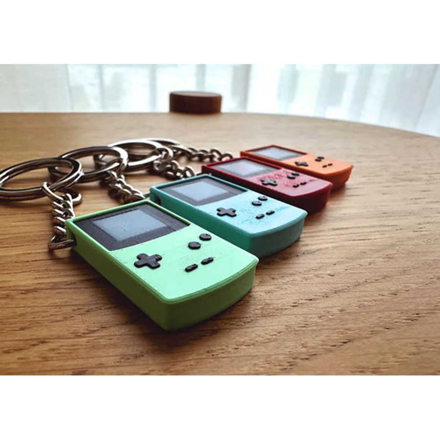 Consola Retro - Llavero (pack 4 Unidades)