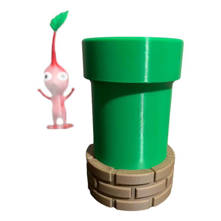 Portalápices Tubería Super Mario