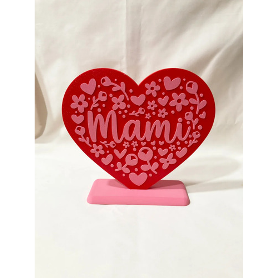 Figura Decorativa Corazón - Día De La Madre