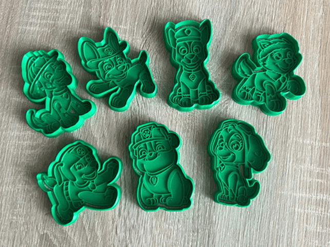 Paw Patrol - Cortador De Galletas (pack 7 Unidades) 3
