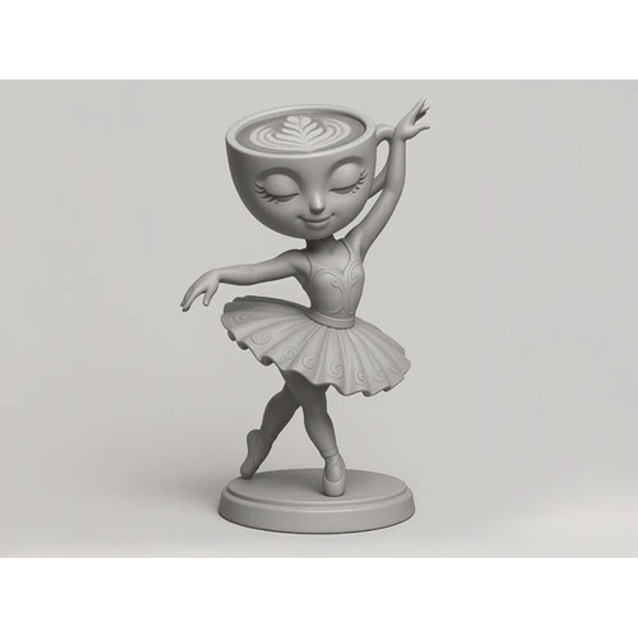 Figura Decorativa Ballerina Capuchina