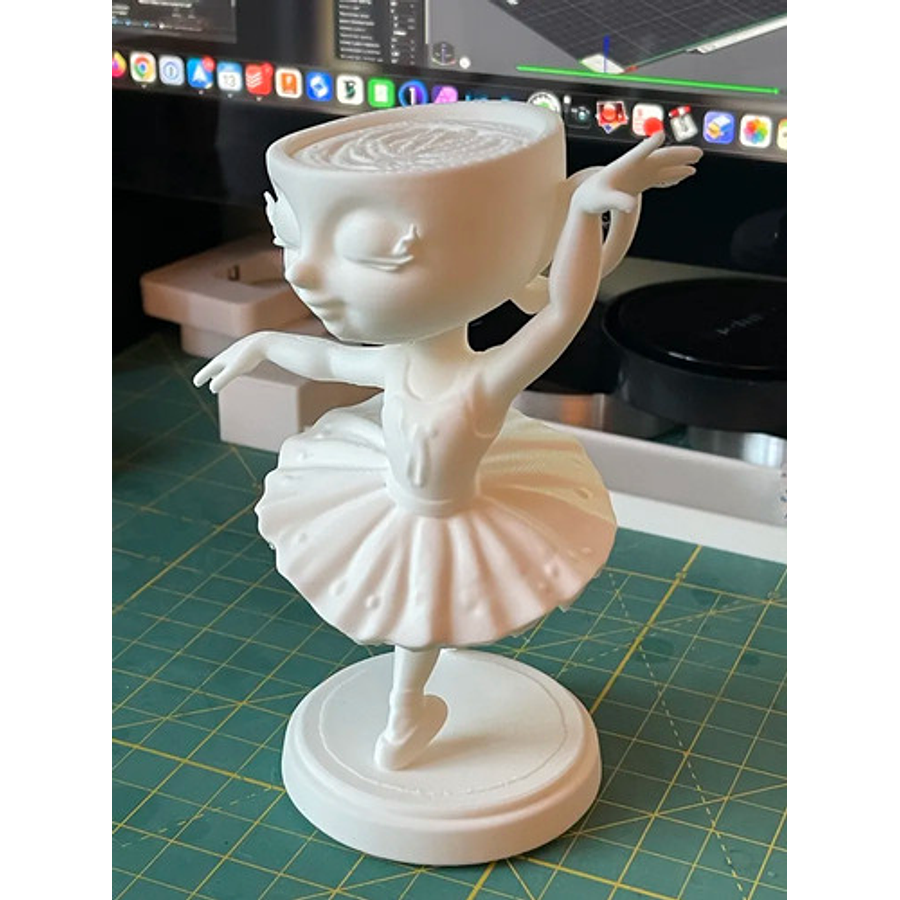 Figura Decorativa Ballerina Capuchina