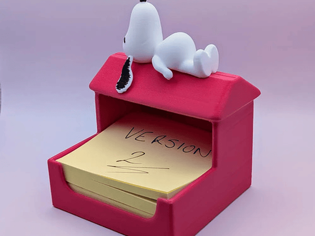 Soporte Para Notas Adhesivas De Snoopy 2