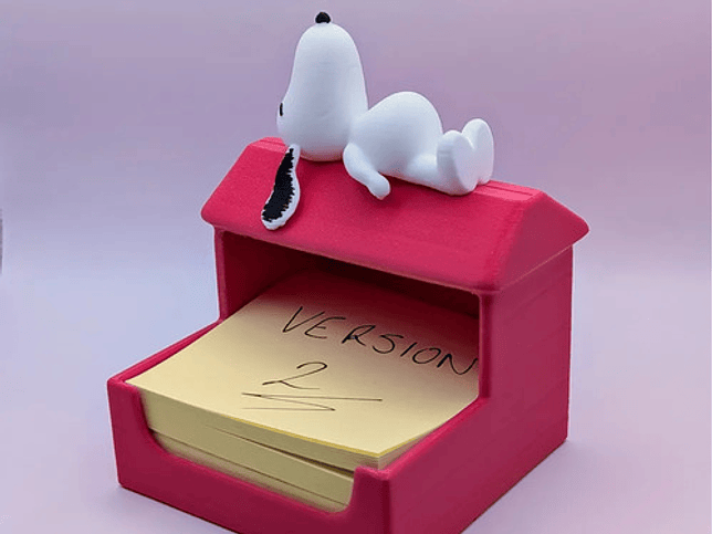 Soporte Para Notas Adhesivas De Snoopy 3