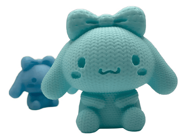 Figura Cinnamoroll Impreso En 3d - Diseño Estilo Tejido 1