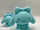 Figura Cinnamoroll Impreso En 3d - Diseño Estilo Tejido - Miniatura 2