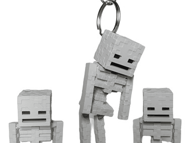 Esqueleto Minecraft - Llavero 1