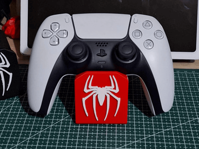 Soporte Para Mando Spiderman Diseño Negro (xbox, Ps5 Y Ps4) 3