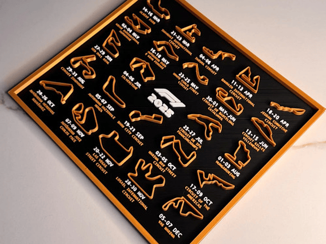 Calendario F1 2025 Genérica - Fórmula 1 4