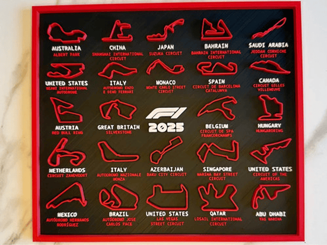 Calendario F1 2025 Genérica - Fórmula 1 6