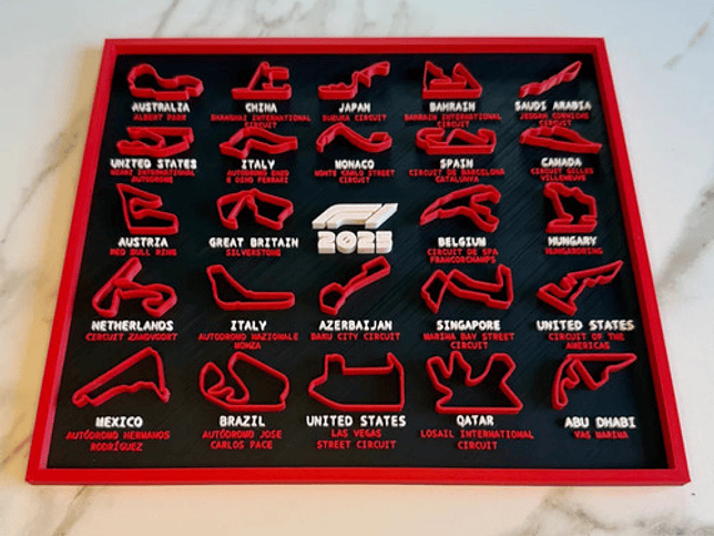 Calendario F1 2025 Genérica - Fórmula 1 8