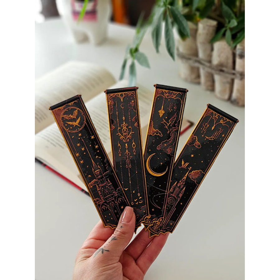 Harry Potter - Marcapáginas (pack 4 Unidades)