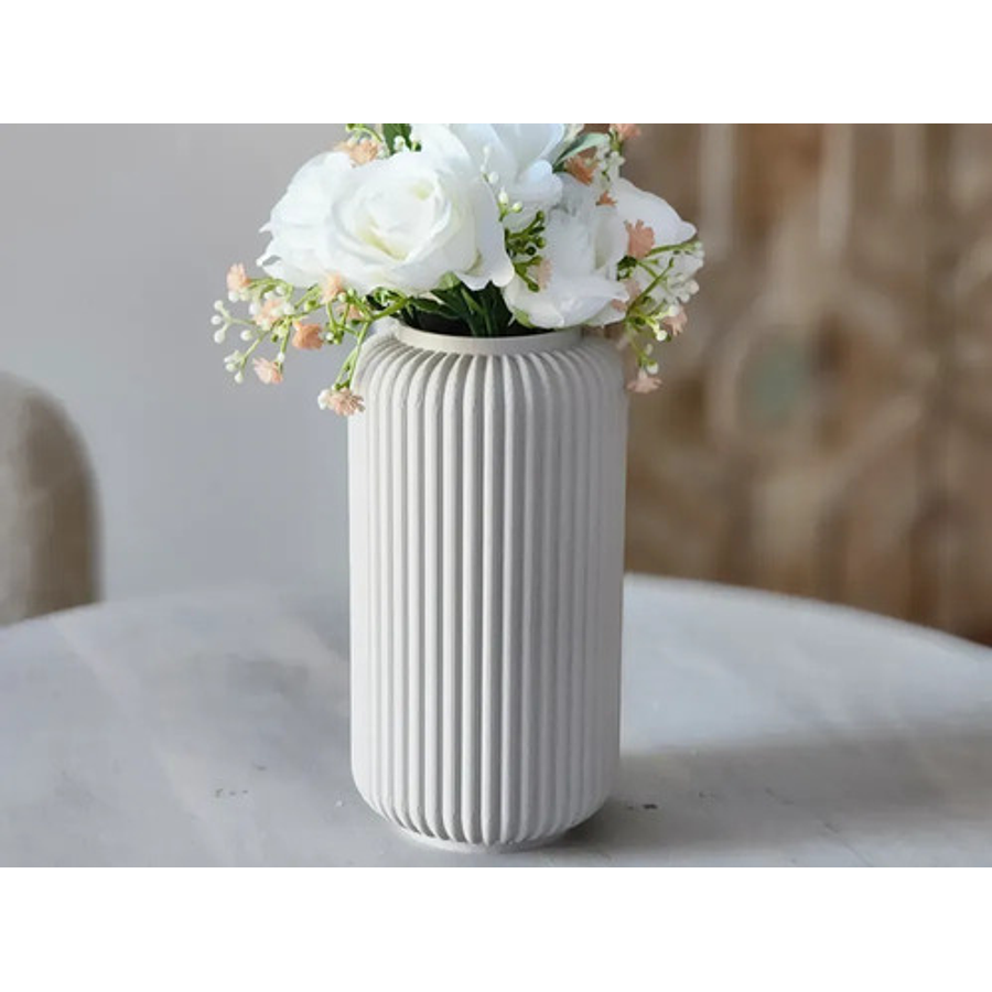 Jarrón Florero Decorativo Hogar 17 Cm Moderno