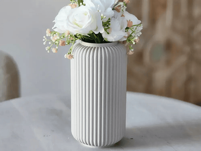 Jarrón Florero Decorativo Hogar 17 Cm Moderno 2