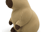 Capibara Impreso En 3d - Diseño Estilo Tejido - Miniatura 1